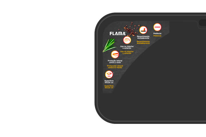 Utilize para grelhalisa