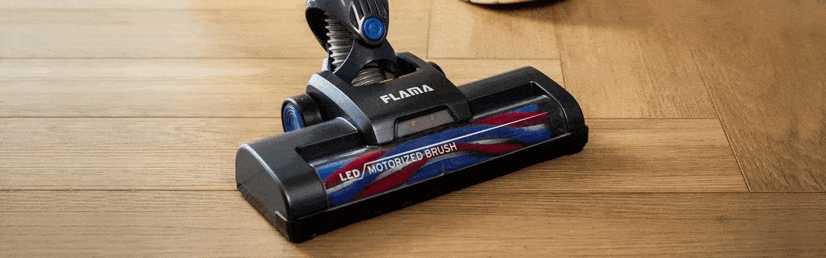 Aspirador vertical FLAM Azul sem fios