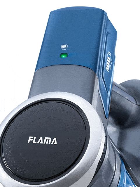 Aspirador vertical com dois níveis de sucção