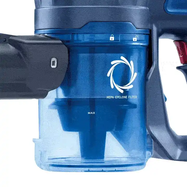 Aspirador Vertical flama com filtro hepa cyclone