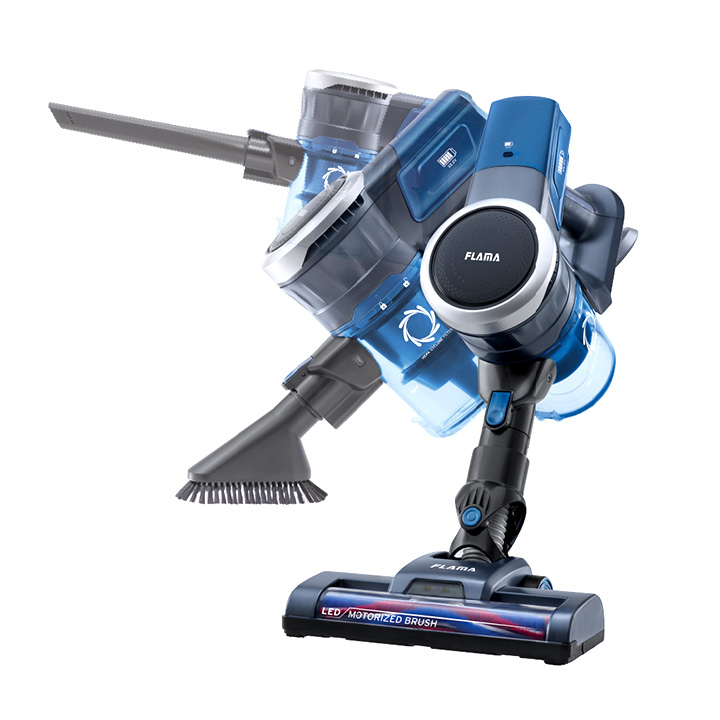 Aspirador Vertical flama com filtro hepa cyclone