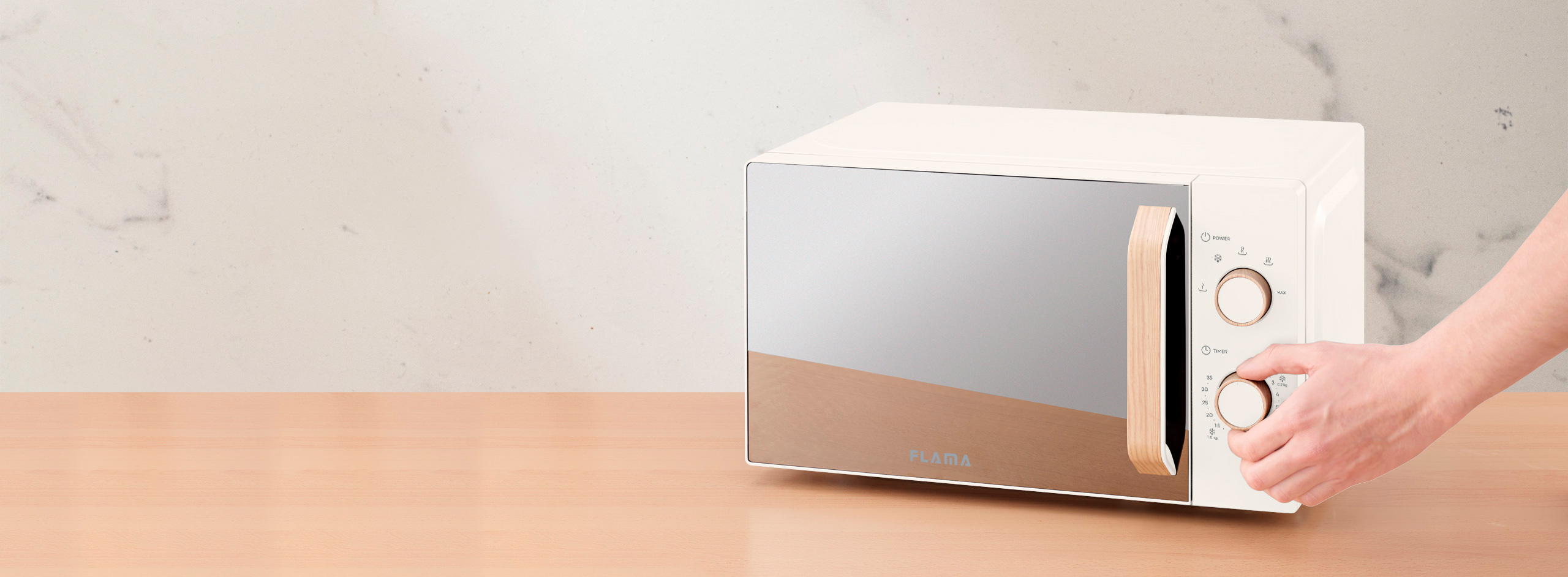 Foto do micro-ondas FLAMA