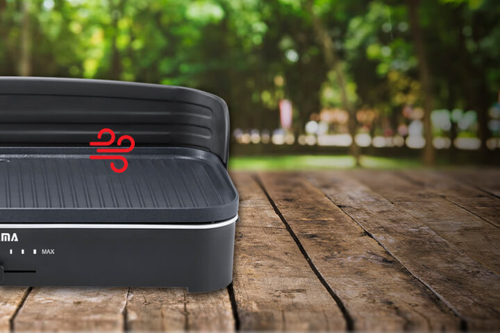 Utilize para proteçãode vento