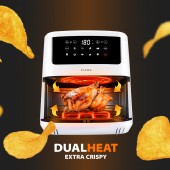 691FL FRITADEIRA SEM ÓLEO AIR FRYER DUPLA RESISTÊNCIA 691FL FRITADEIRA SEM ÓLEO AIR FRYER DUPLA RESISTÊNCIA