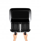 698FL FRITADEIRA SEM ÓLEO AIR FRYER 2 GAVETAS 8L DA 698FL FRITADEIRA SEM ÓLEO AIR FRYER 2 GAVETAS 8L DA