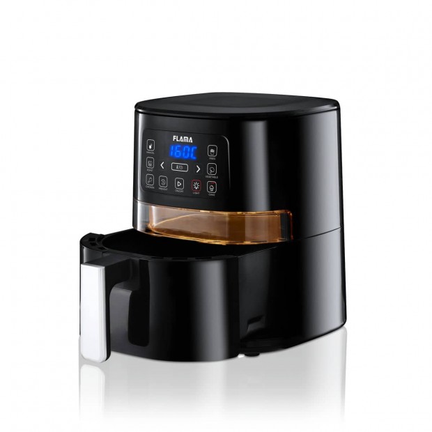 Fritadeira Sem Óleo Air Fryer 4L Preta - 4 Porções - 324.670.00.01 | FLAMA