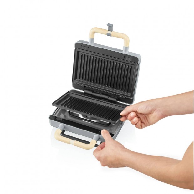 Sanduicheira Grill Stone Gray 800W 4962FL Sanduicheira Grill Stone Gray 800W 4962FL