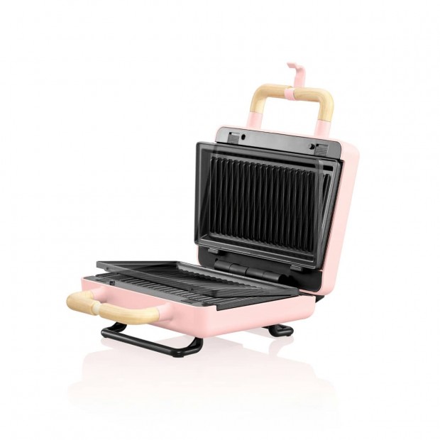 Sanduicheira Grill Cherry Pink 800W 4963FL Sanduicheira Grill Cherry Pink 800W 4963FL