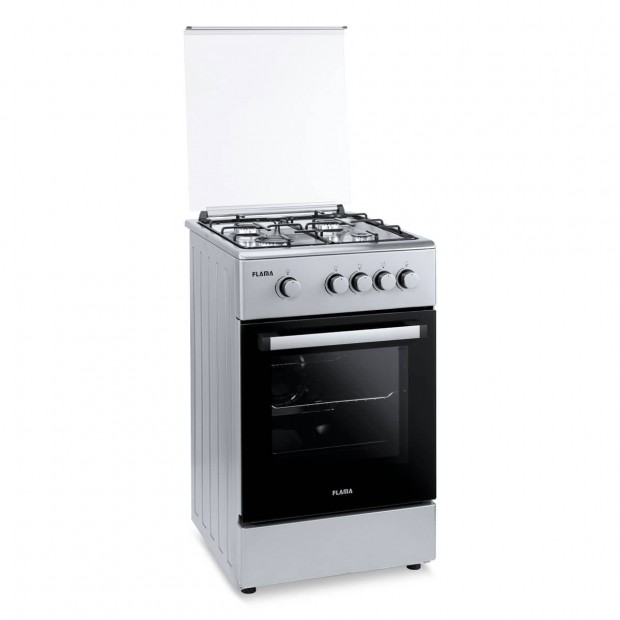 Fogão a Gás Silver 50X60 Mesa Inox 8171FL Fogão a Gás Silver 50X60 Mesa Inox 8171FL