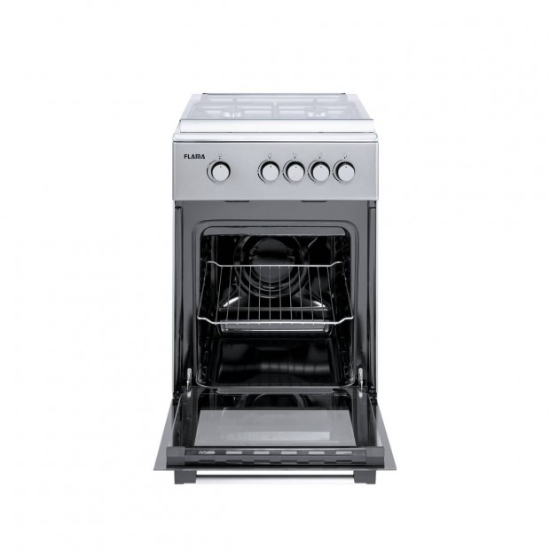 Fogão a Gás Silver 50X60 Mesa Inox 8171FL Fogão a Gás Silver 50X60 Mesa Inox 8171FL