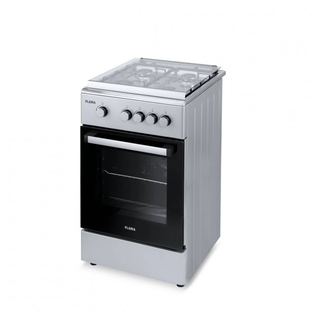 Fogão a Gás Silver 50X60 Mesa Inox 8171FL Fogão a Gás Silver 50X60 Mesa Inox 8171FL