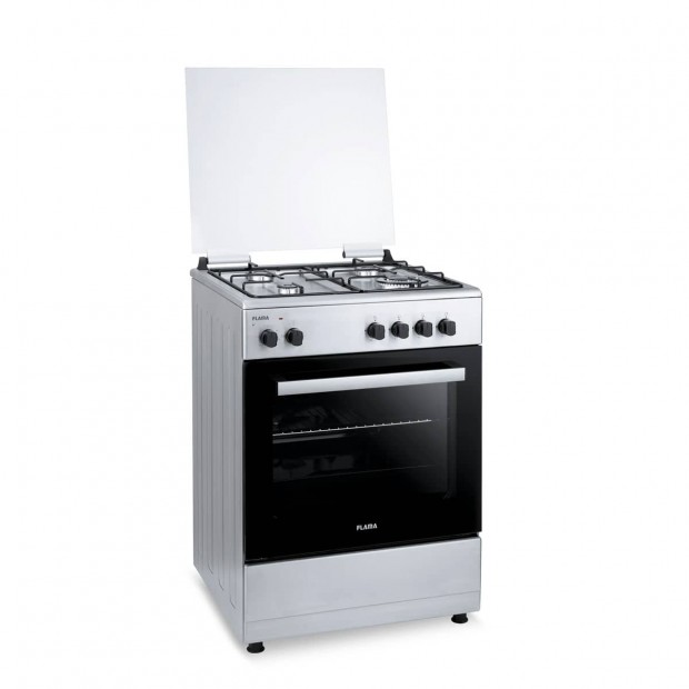 Fogão a Gás Inox 60X60 Forno Elétrico 8261FL Fogão a Gás Inox 60X60 Forno Elétrico 8261FL
