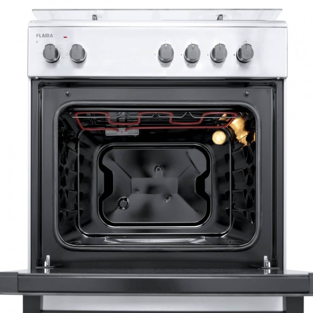 Fogão a Gás Inox 60X60 Forno Elétrico 8261FL Fogão a Gás Inox 60X60 Forno Elétrico 8261FL