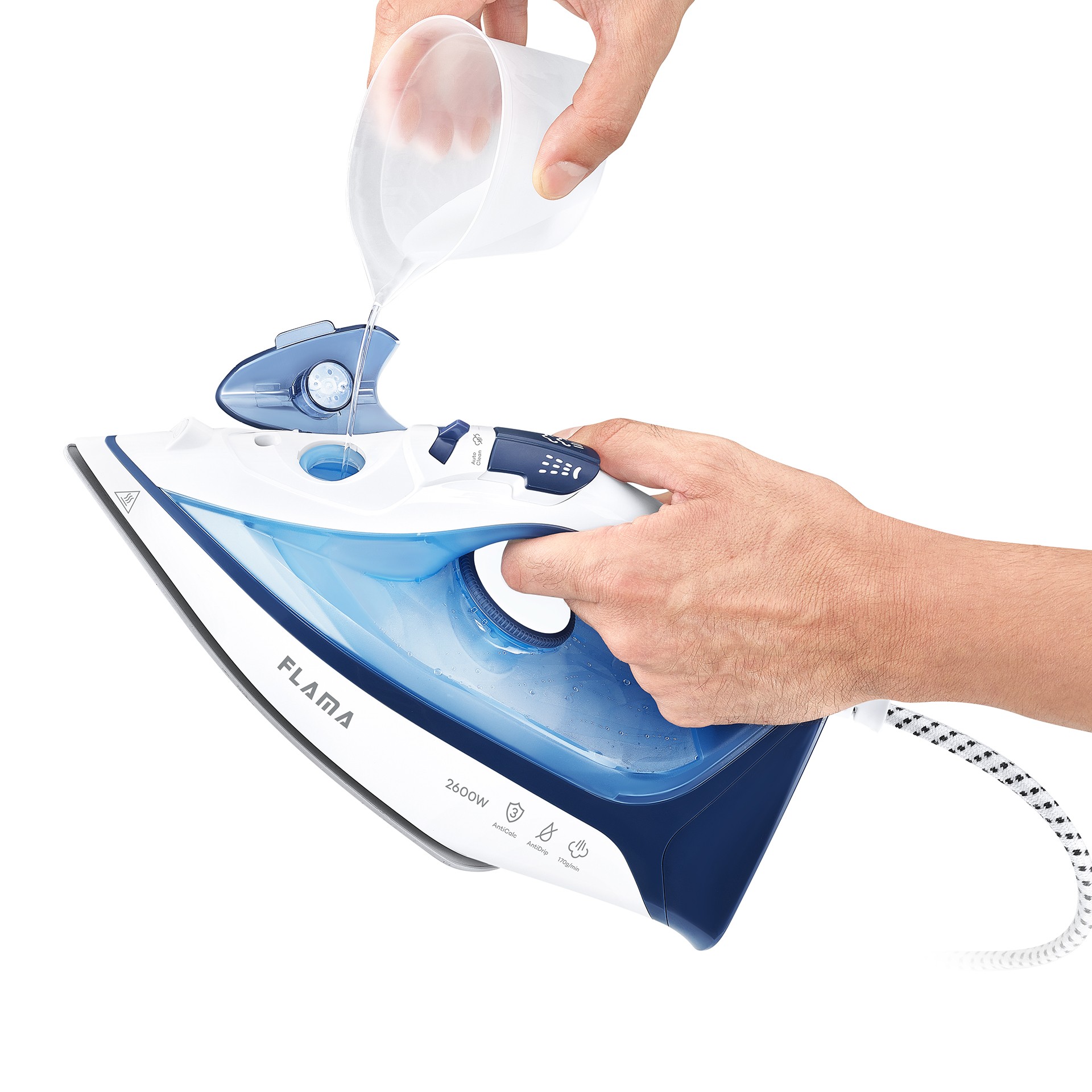 Ferro a Vapor 2600W Base Cerâmica 5361FL