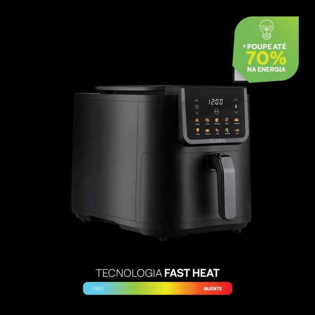 Fritadeira Sem leo Air Fryer Slim Design 8L 649FL