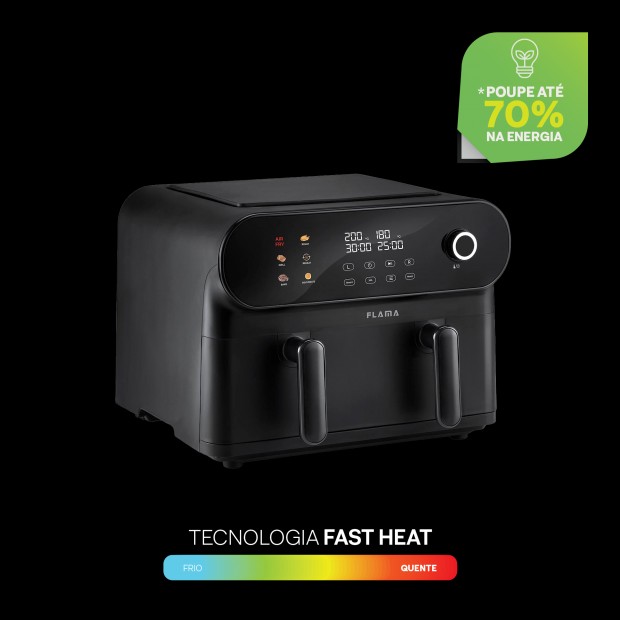 Fritadeira Sem leo Air Fryer Flex XXL SmartPro 11L 675FL