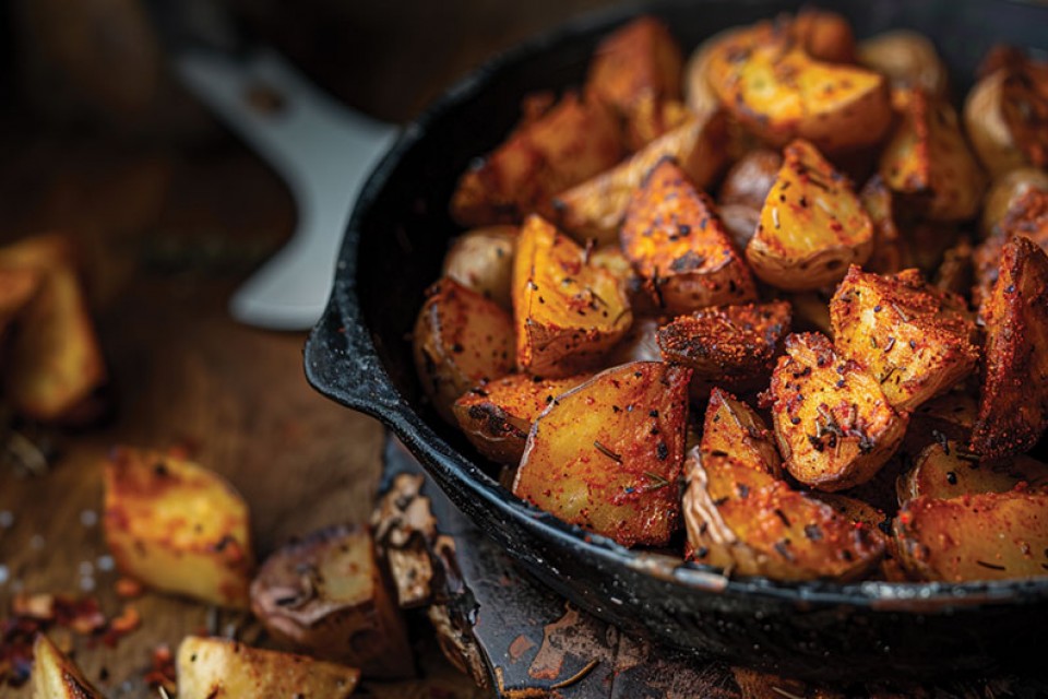 Batatas Bravas na Air Fryer