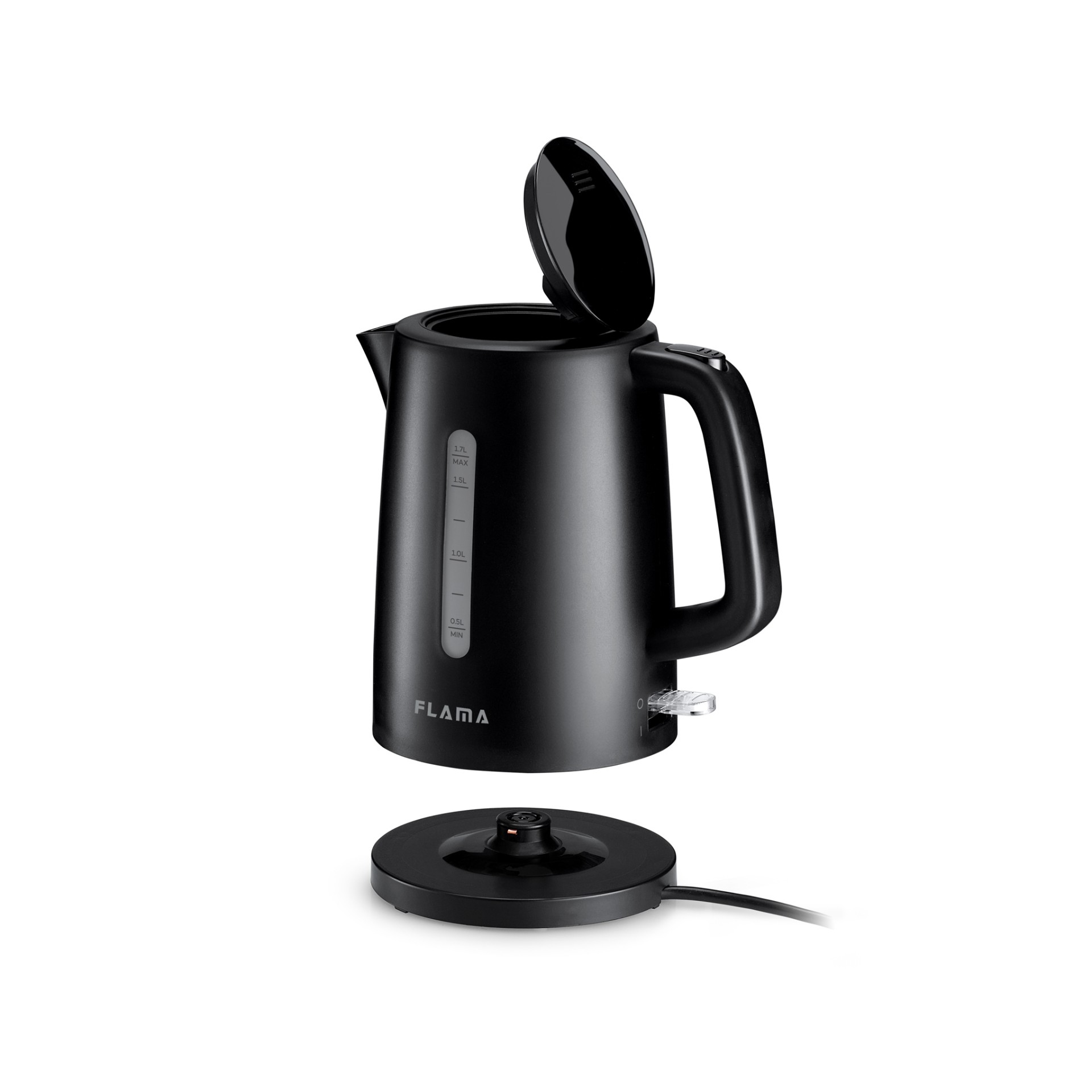 Jarro Elétrico Preto Matte 1,7L 729FL