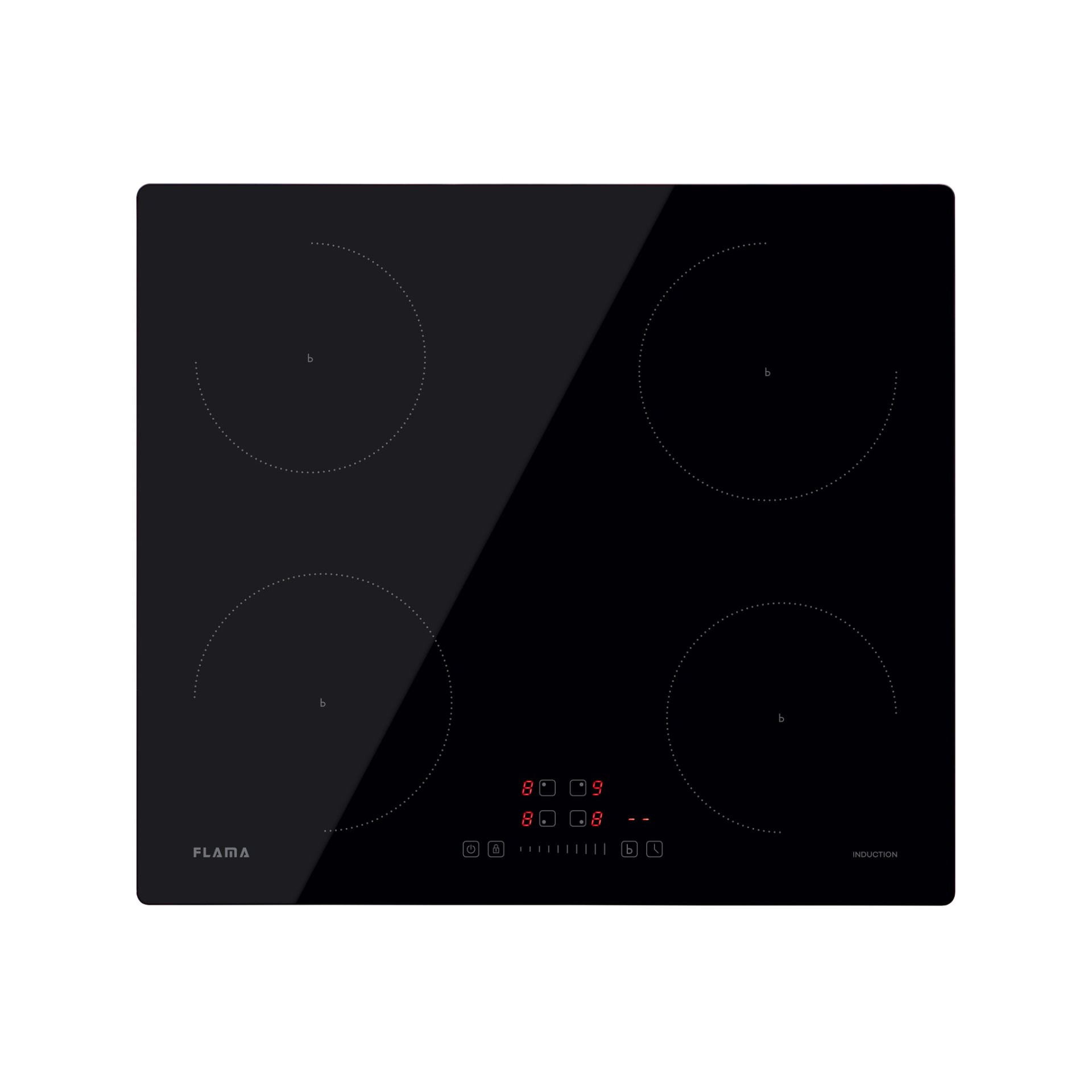 Placa de Indução 60cm C/Slide Control 9075FL