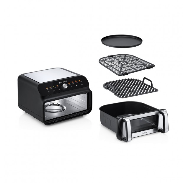 Grelhador Sem Fumos & Air Fryer Smartcook Duo 10L 678FL