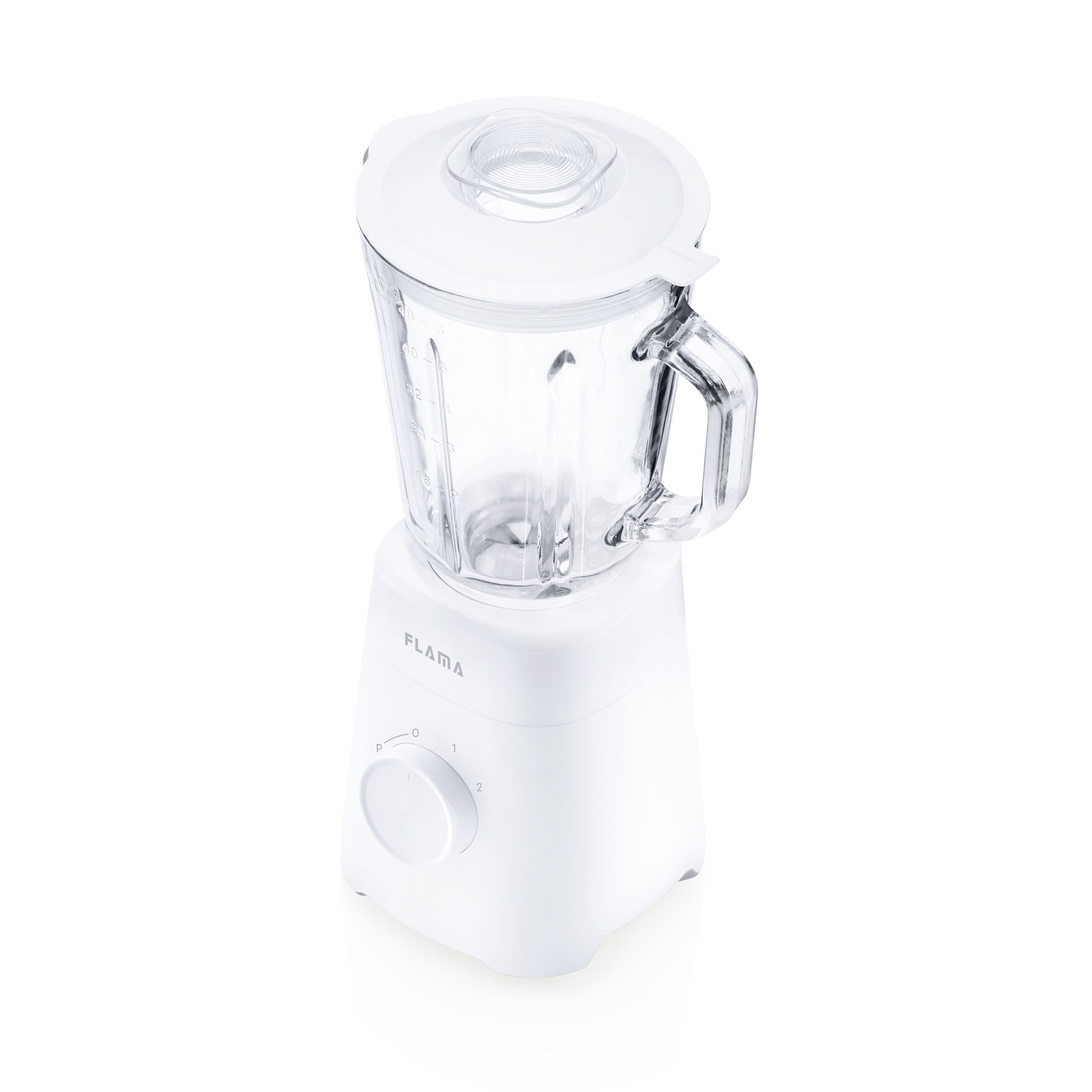 Liquidificadora 1000W Copo Vidro Branca 2231FL