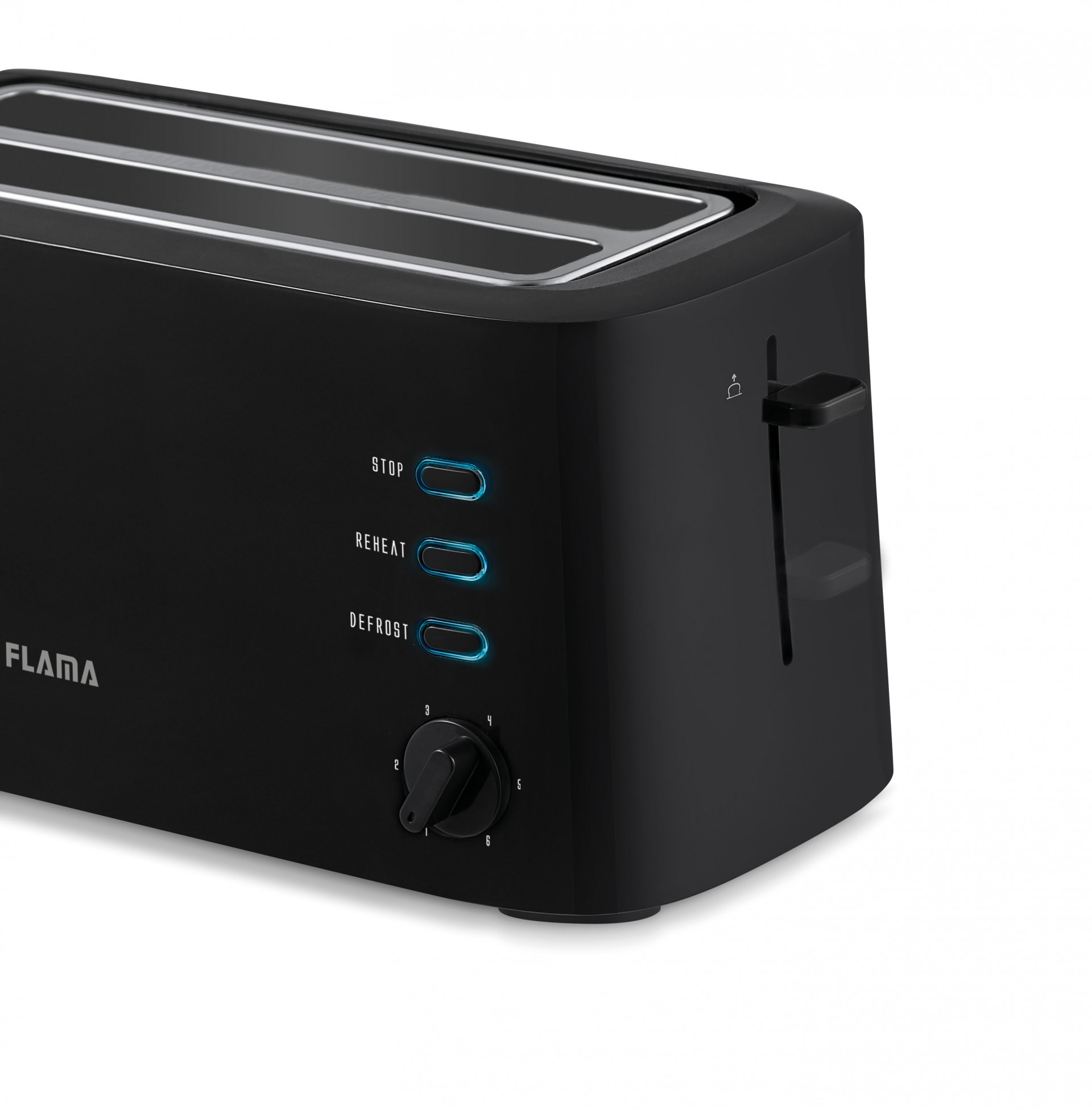 Torradeira Preta 1630W 988FL