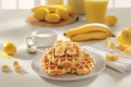 Como fazer waffles na sanduicheira