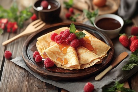 Como fazer crepe na sanduicheira