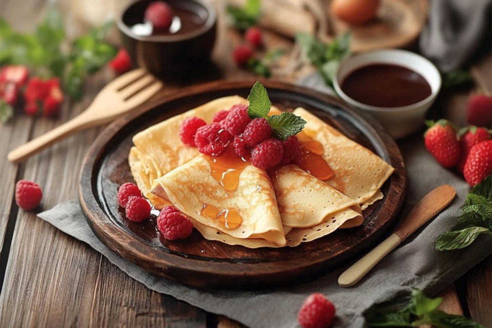 Como fazer crepe na sanduicheira