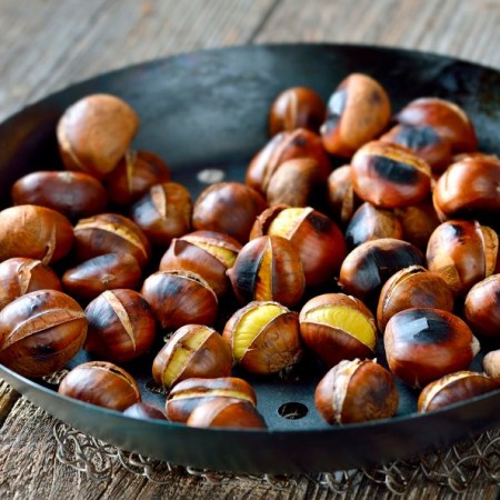 Castanhas no Micro-ondas