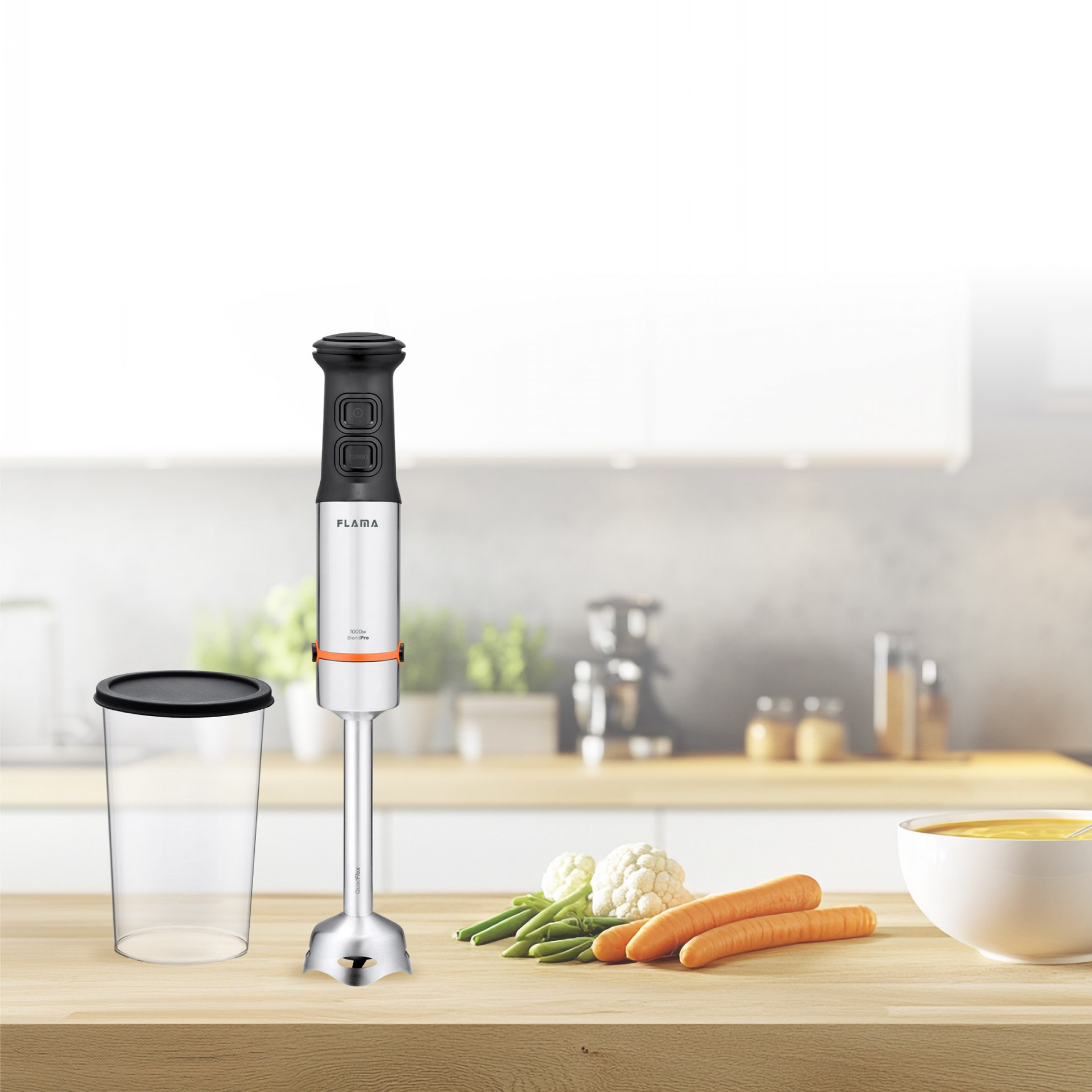 Varinha Mágica BlendPro QuadFlex TitaniumBlade 1000W 2042FL