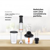 Varinha Mgica BlendPro QuadFlex C/ Acessrios 1200W 2053FL