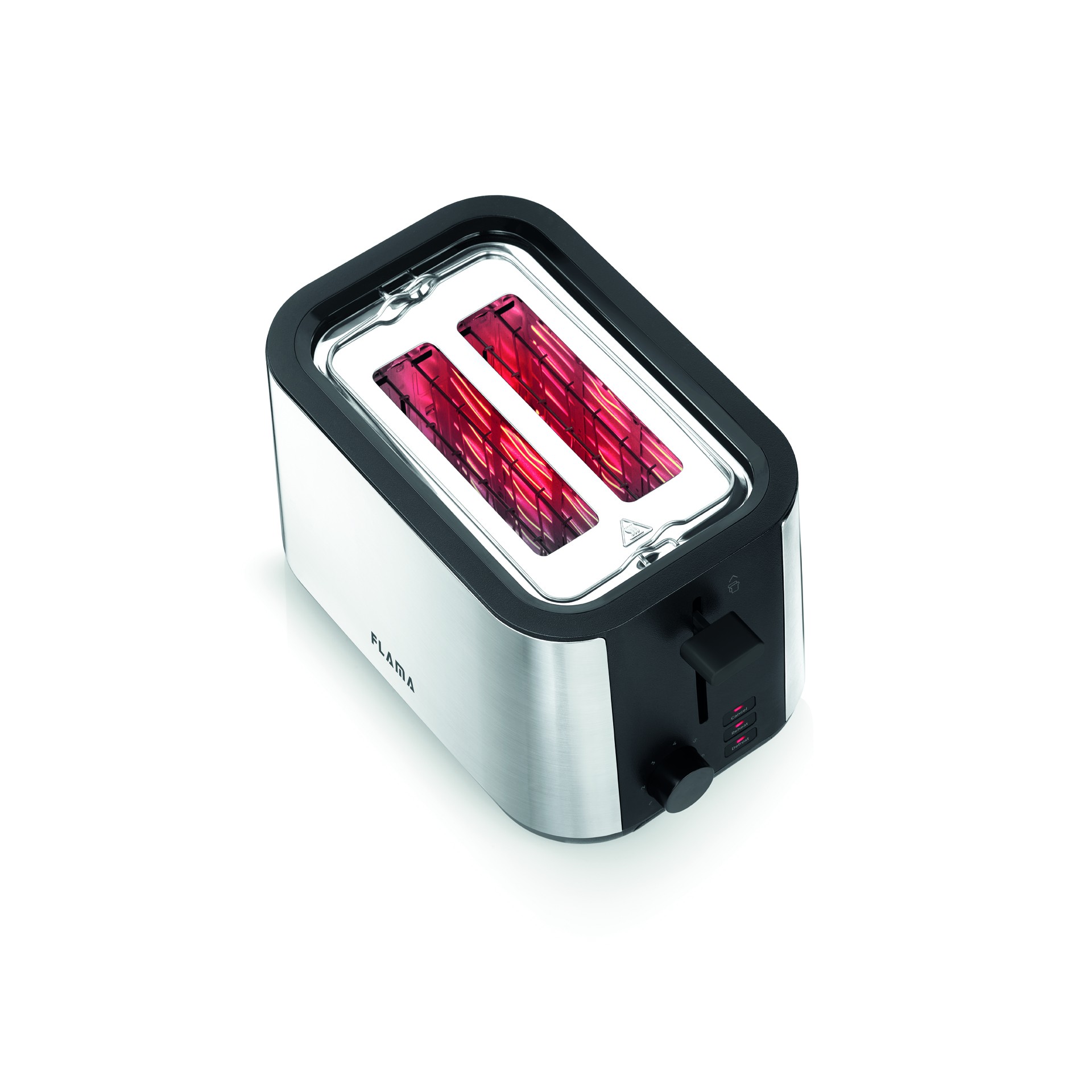 Torradeira Preta Inox 980W 961FL