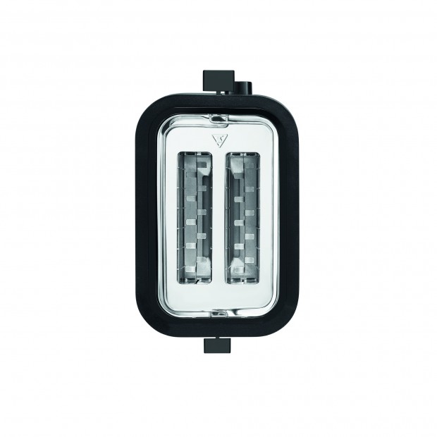 Torradeira Preta Inox 980W 961FL Torradeira Preta Inox 980W 961FL