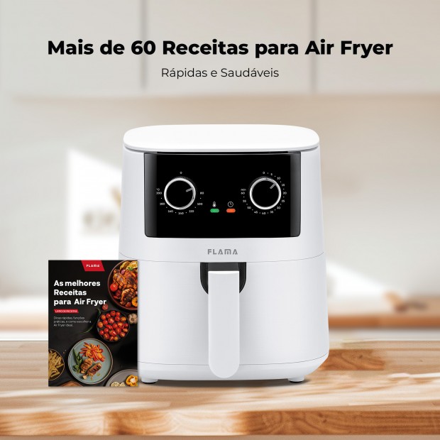 Fritadeira Sem leo Air Fryer 4.2L Branca 645FL