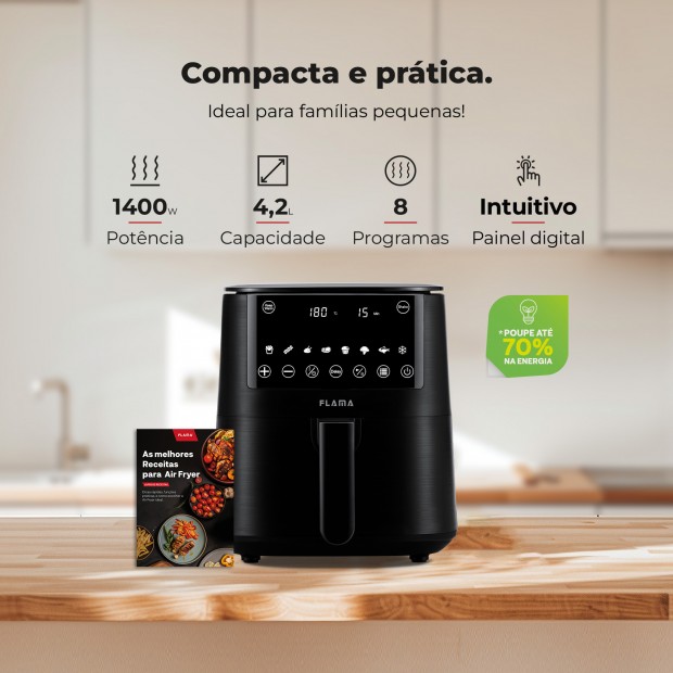 Fritadeira Sem leo Air Fryer 4.2L 658FL