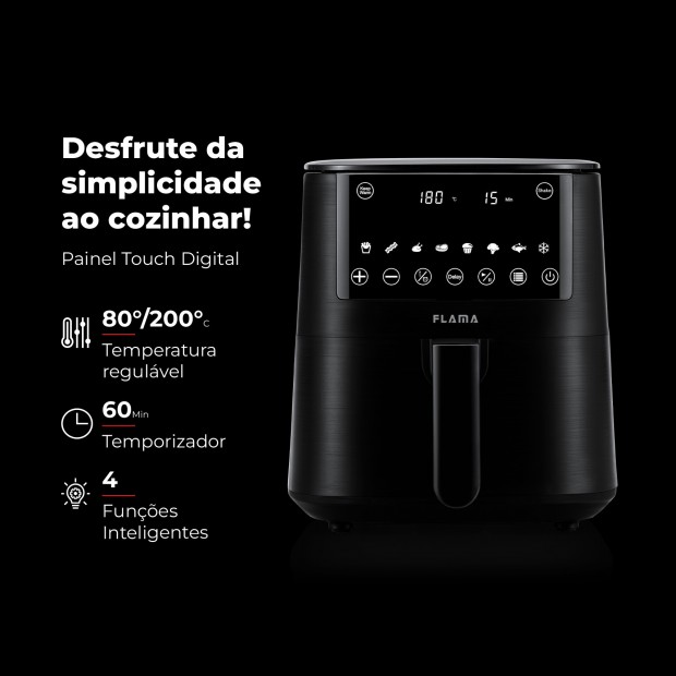 Fritadeira Sem leo Air Fryer 4.2L 658FL