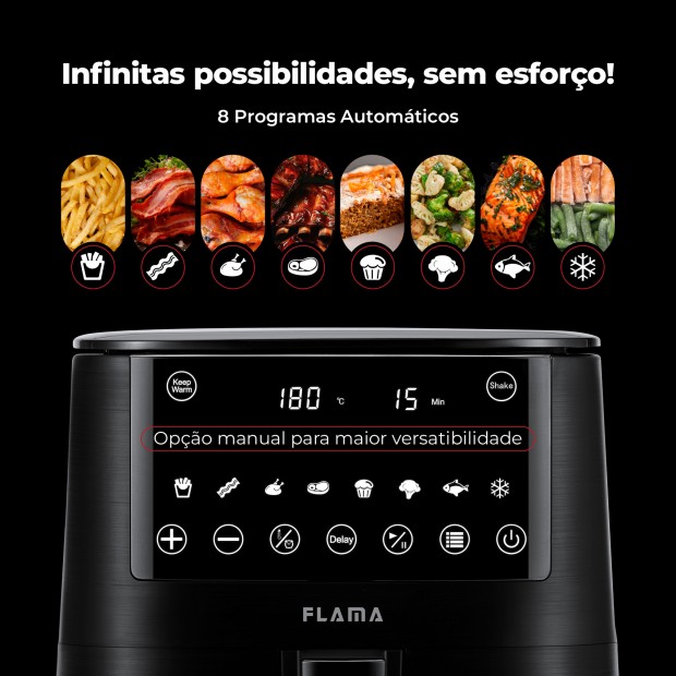 Fritadeira Sem leo Air Fryer 4.2L 658FL