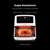 Fritadeira Sem leo Air Fryer Dupla Resistncia 691FL