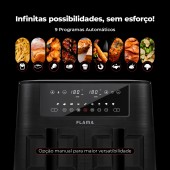 Fritadeira Sem leo Air Fryer 2 Gavetas 8L 698FL