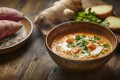 Sopa de Batata-doce e Gengibre no Robot de Cozinha