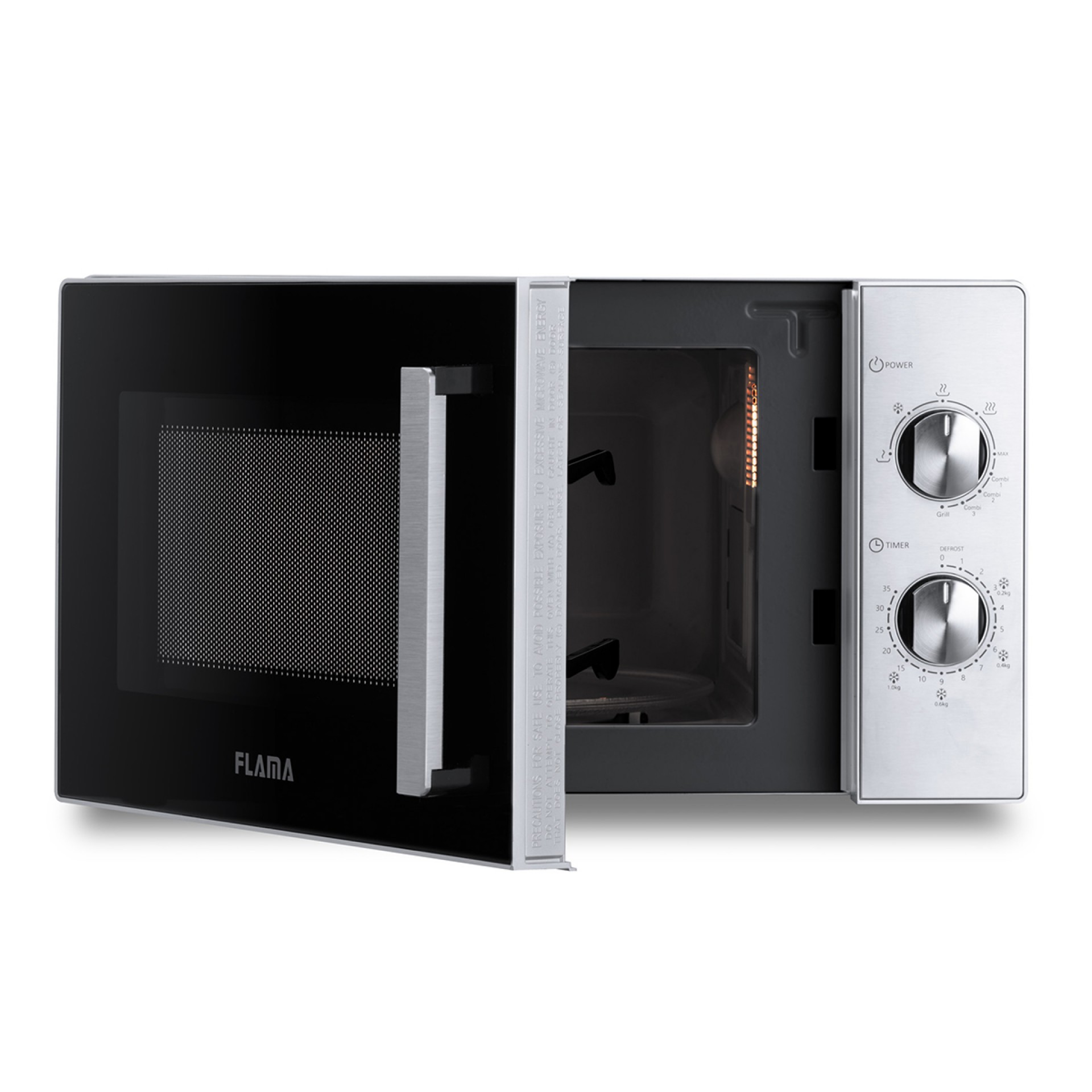 Micro-ondas 20L Com Grill Inox 1803FL