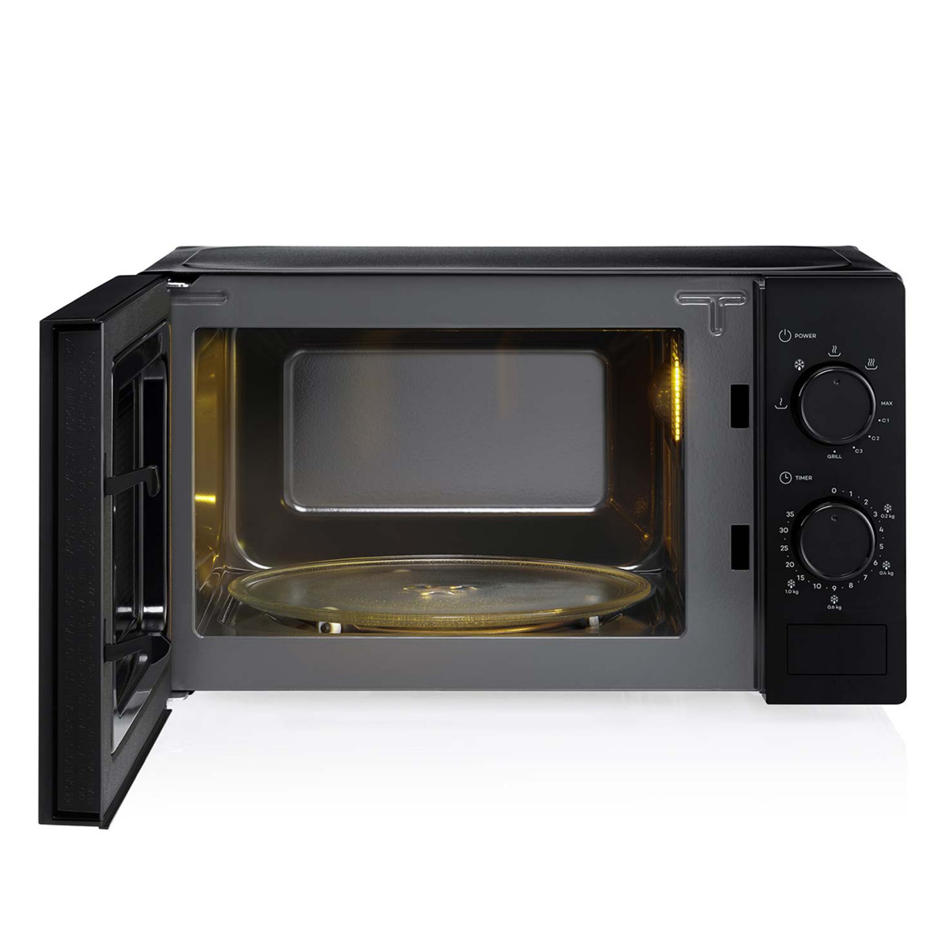 Micro-ondas 20L Com Grill Preto 1889FL