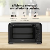 Mini Forno de Conveco 45L 2000W 1538FL