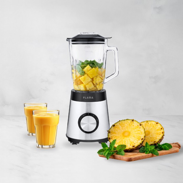 Liquidificadora Inox 1300W Com Copo de Vidro 2237FL Liquidificadora Inox 1300W Com Copo de Vidro 2237FL