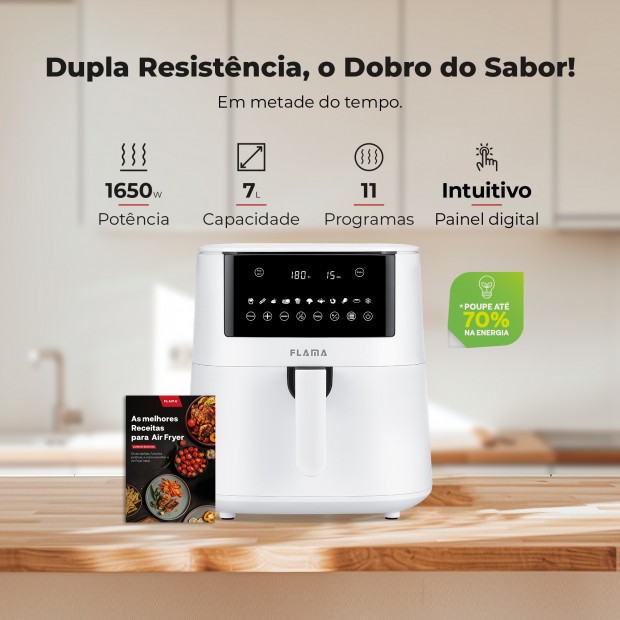 Fritadeira Sem leo Air Fryer 7L 681FL