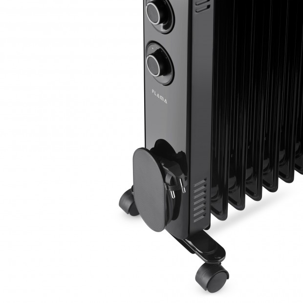 Aquecedor a Óleo Preto 2500W 2367FL Aquecedor a Óleo Preto 2500W 2367FL