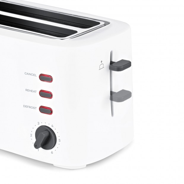 Torradeira Branca 1630W 948FL Torradeira Branca 1630W 948FL