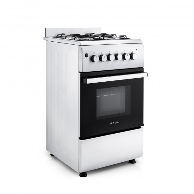 Fogão a Gás Inox 50x60 Forno Elétrico 8254FL Fogão a Gás Inox 50x60 Forno Elétrico 8254FL